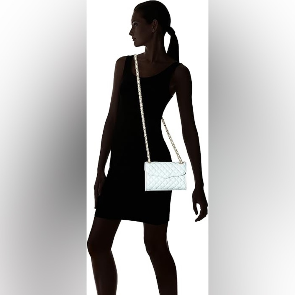 π€ Rebecca Minkoff Black Quilted Crossbody Bag π€ - Picture 8 of 12